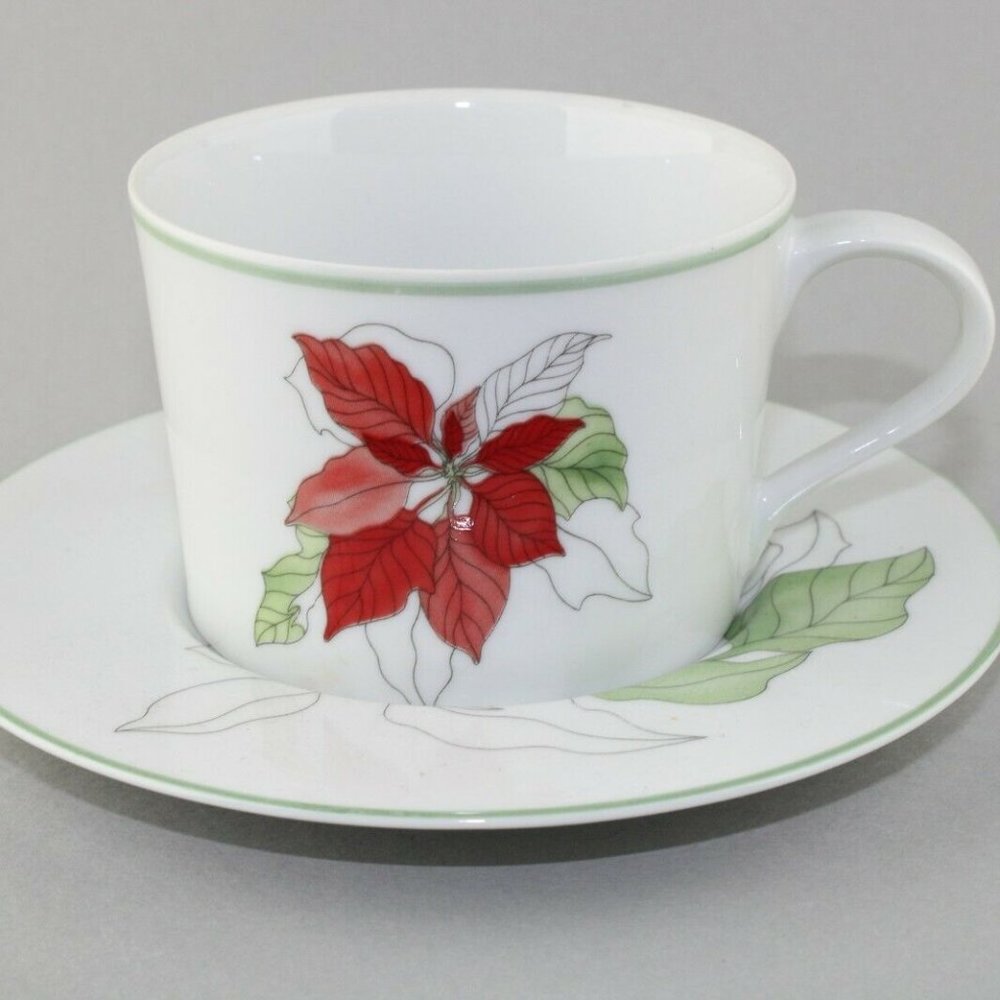 Block Spal Poinsettia Coffee Tea Cup Mug